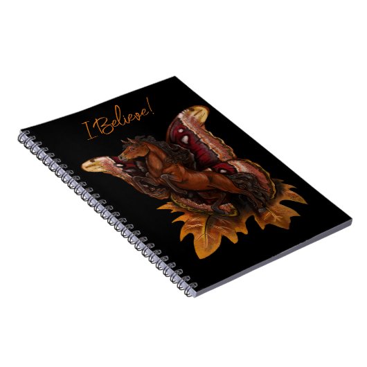 Atlas Moth Fairy Horse-rugzak Notitieboek (Rechterzijde)