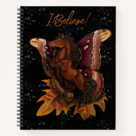 Atlas Moth Fairy Horse Sketchbook Notitieboek