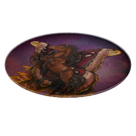 Atlas Moth Fairy Horse Snijplank