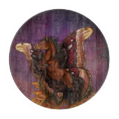 Atlas Moth Fairy Horse Snijplank (Voorkant)