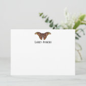 Atlas Moth Gepersonaliseerde briefpapier Kaart (Staand voorkant)