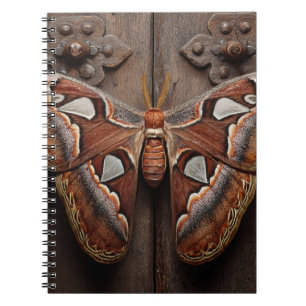 Atlas Moth Houten Deur Notitieboek