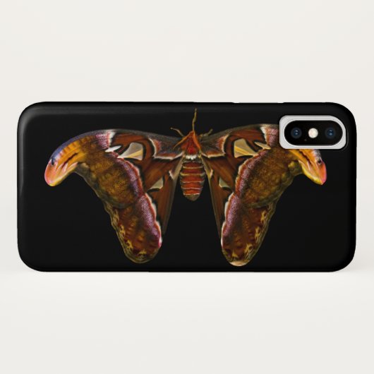 Atlas Moth - Snake Head Case-Mate iPhone Case (Achterkant (horizontaal))