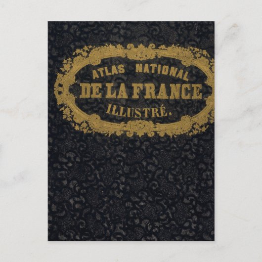 Atlas National de France Briefkaart (Voorkant)