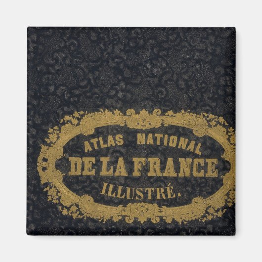 Atlas National de France Magneet (Voorkant)