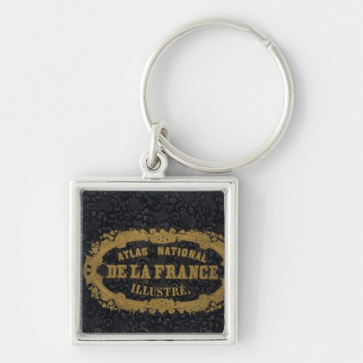Atlas National de France Sleutelhanger (Voorkant)