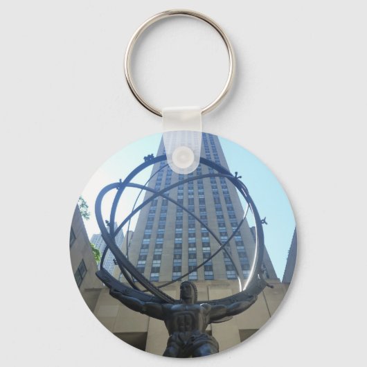 atlas nyc sleutelhanger (Voorkant)