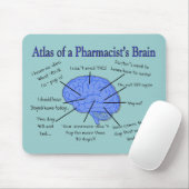 Atlas of A Pharmacist's Brain-Hilarious Muismat (Met muis)