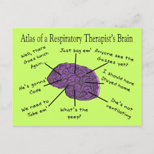 Atlas of a Respiratory Therapist's Brain Briefkaart