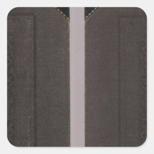 Atlas of Fresno County Vierkante Sticker