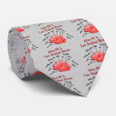 Atlas of Law Student Brain Stropdas (Opgerold)