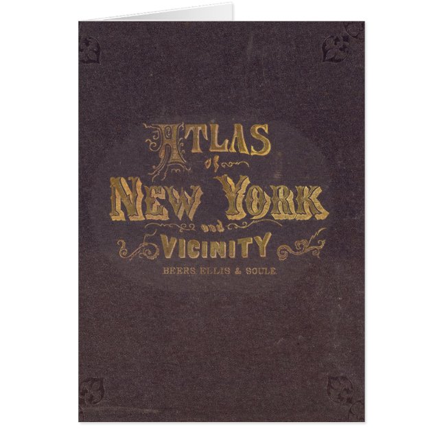 Atlas of New York in de buurt (Voorkant)