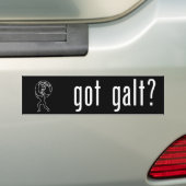 Atlas op het werk bumpersticker (Op auto)