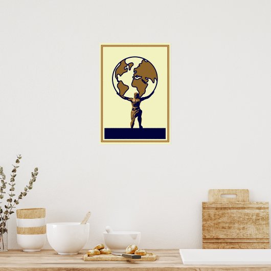 Atlas Poster (Keuken)