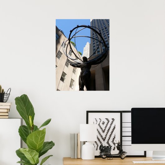 Atlas Poster (Thuiskantoor)