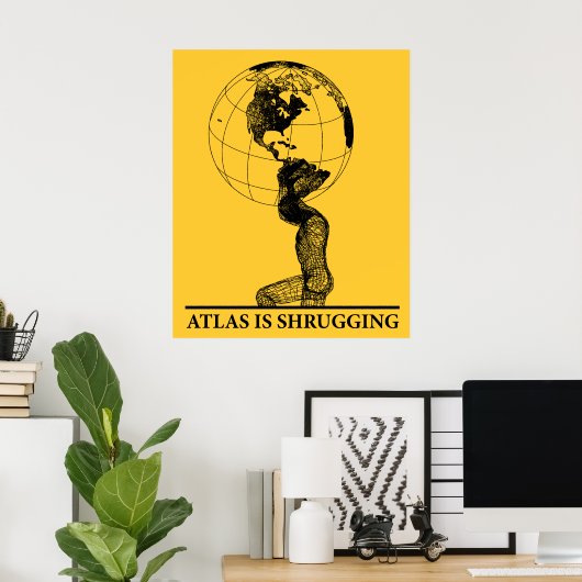 Atlas Poster (Thuiskantoor)