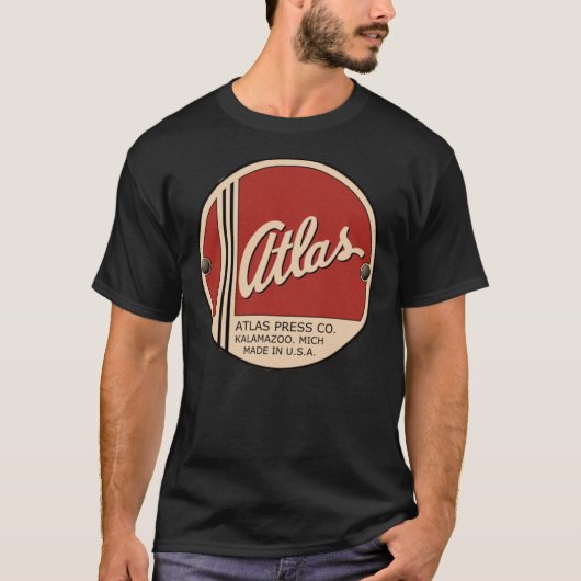 Atlas Press Company Classic T-Shirt (Voorkant)