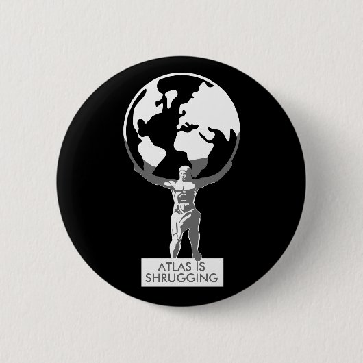 Atlas Ronde Button 5,7 Cm (Voorkant)