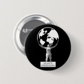 Atlas Ronde Button 5,7 Cm (Voorkant /achterkant)