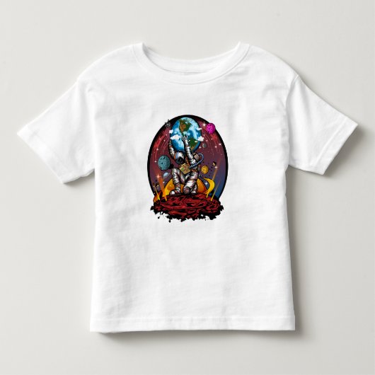 Atlas Ruimteman Kinder Shirts (Voorkant)