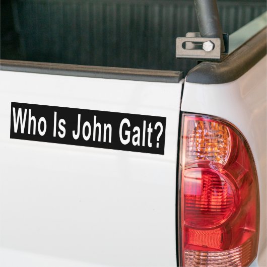 Atlas Shrugged Bumpersticker (Op Truck)