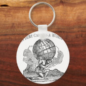 Atlas Shrugged / Debt Quote Sleutelhanger (Voorkant)