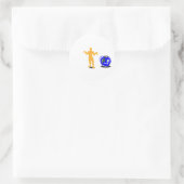 Atlas Shrugged Ronde Sticker (Tas)