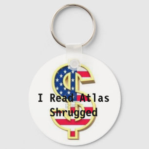 Atlas Shrugged-sleutelketting Sleutelhanger