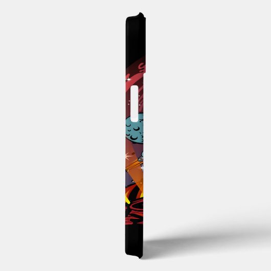 Atlas Space Man Case-Mate iPhone Case (Achterkant / Rechts)