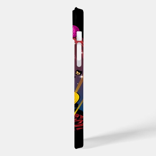 Atlas Space Man Case-Mate iPhone Case (Achterkant / Links)