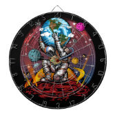 Atlas Space Man Dartbord (Voorkant)