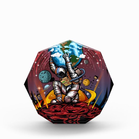 Atlas Space Man Fotoblokken (Voorkant)