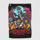 Atlas Space Man Golfhanddoek (Voorkant)