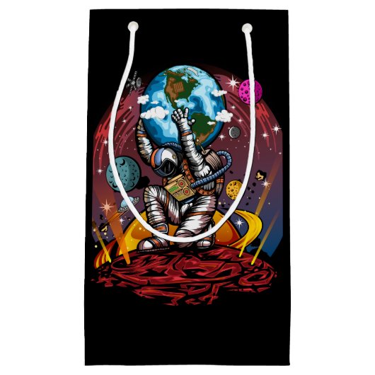 Atlas Space Man Klein Cadeauzakje (Voorkant)