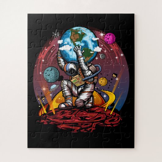 Atlas Space Man Legpuzzel (Verticaal)
