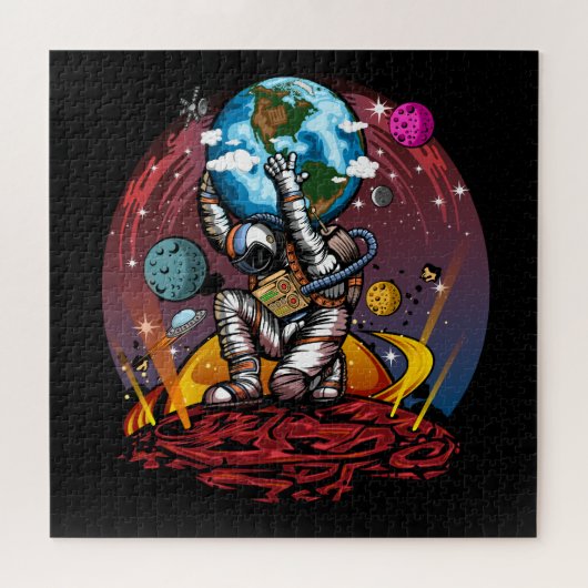 Atlas Space Man Legpuzzel (Horizontaal)