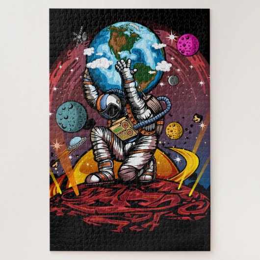 Atlas Space Man Legpuzzel (Verticaal)