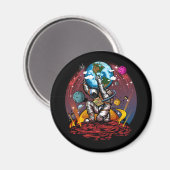 Atlas Space Man Magneet (Voorkant / Achterkant)