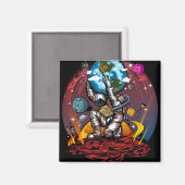 Atlas Space Man Magneet (Voorkant / Achterkant)