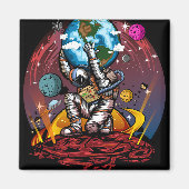 Atlas Space Man Magneet (Voorkant)