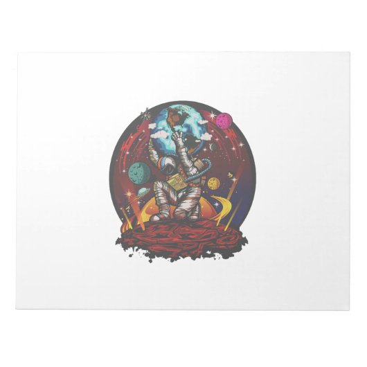 Atlas Space Man Notitieblok (Voorkant)