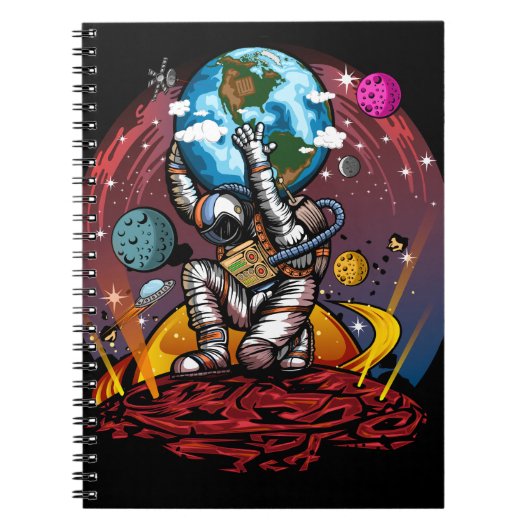Atlas Space Man Notitieboek (Voorkant)
