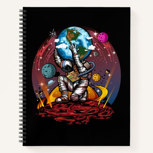 Atlas Space Man Notitieboek (Voorkant)