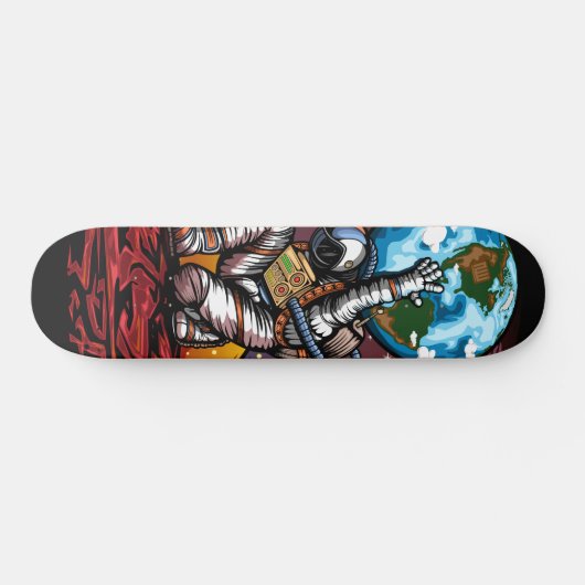 Atlas Space Man Persoonlijk Skateboard (Horizontaal)