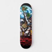 Atlas Space Man Persoonlijk Skateboard (Voorkant)
