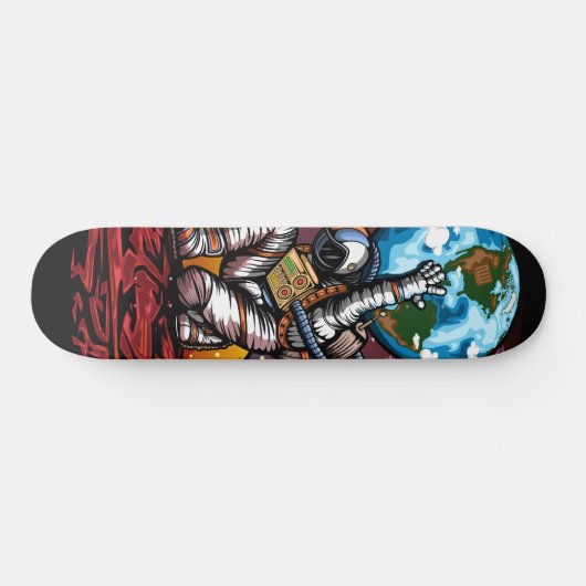 Atlas Space Man Persoonlijk Skateboard (Horizontaal)