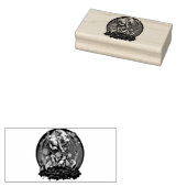 Atlas Space Man Rubberstempel (Gestempeld)