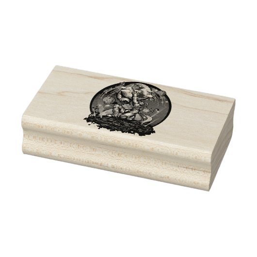 Atlas Space Man Rubberstempel (Stempel)