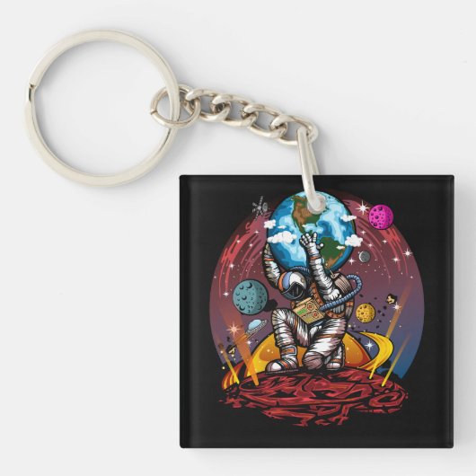 Atlas Space Man Sleutelhanger (voorkant)