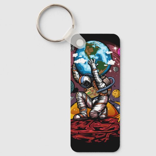 Atlas Space Man Sleutelhanger (Voorkant)